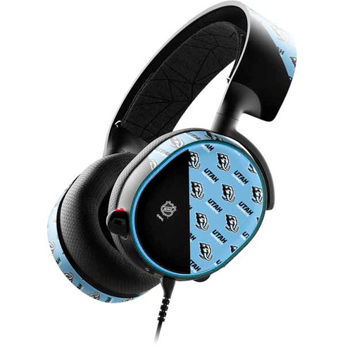 NHL Utah Mammoth Logo Pattern SteelSeries Arctis 3 Skin